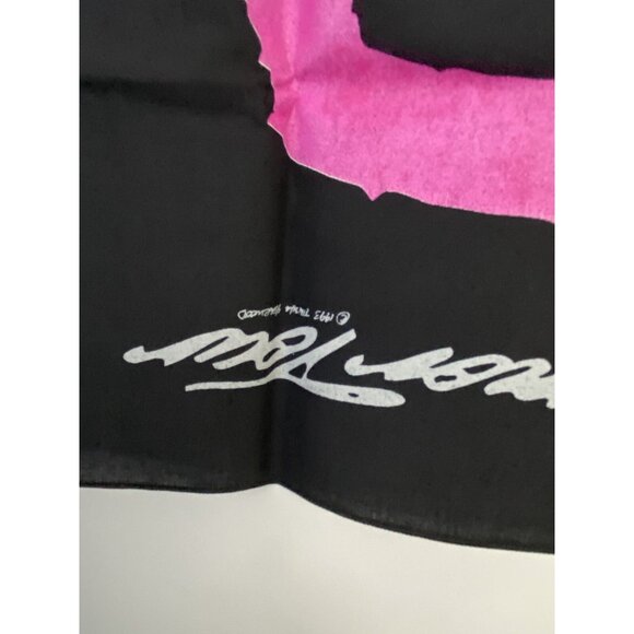Concert Bandana Trisha Yearwood Bandana Handkerchief Country 1993 Vintage - Picture 2 of 6